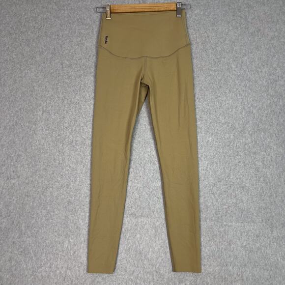 Fanka Beige Body Sculpt 7/8 Reversible Leggings Size Small - Picture 7 of 16